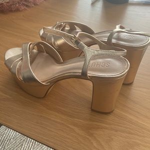 Schutz 8.5 heels! Only worn once. $140 value